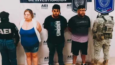 Autoridades aseguraron envoltorios con cocaína y diversos objetos durante el operativo