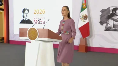 Celebra Claudia Sheinbaum su cumpleaños 64 durante la Mañanera del Pueblo