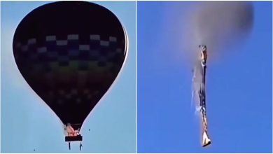 Tragedia en Brasil: globo aerostático se incendia en pleno vuelo; mueren 8 personas