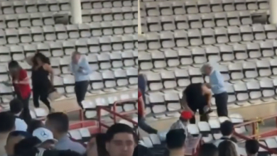 La pelea ocurrió tras el combate entre Tyson Espinoza y Asís Rodríguez en el salón Palestino Libanés y generó caos entre los asistentes.
