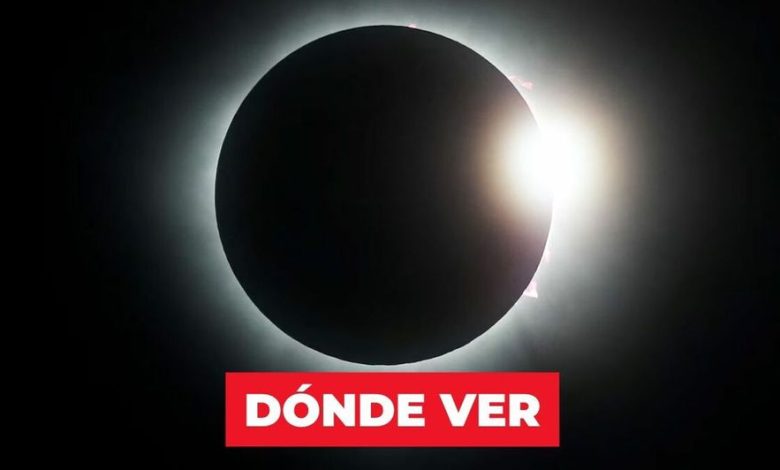 Eclipse solar total del 12 de agosto de 2026 visto desde la trayectoria de totalidad