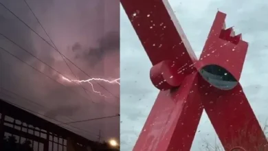 Autoridades locales reportaron sistemas nubosos cerca de Ciudad Universitaria y Samalayuca; también advirtieron posibles condiciones adversas en carreteras del sur y suroeste del municipio.