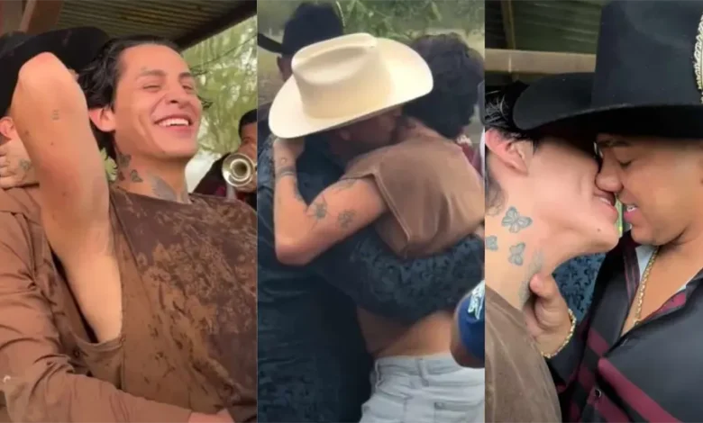Un adelanto del podcast “Vida de Rancho” muestra a los creadores de contenido besándose; hasta ahora, ninguno ha señalado que la escena represente un cambio en su vida personal.