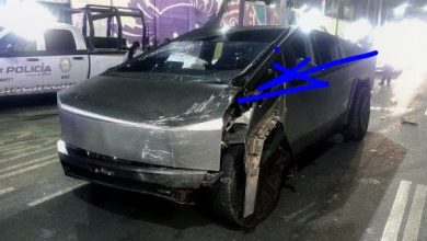 Tesla Cybertruck involucrada en un choque con cinco vehículos en Santa Úrsula Coapa, Coyoacán