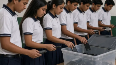 Los planteles podrán mantener los dispositivos apagados, guardarlos temporalmente o autorizar su utilización por motivos médicos, emergencias y actividades pedagógicas.