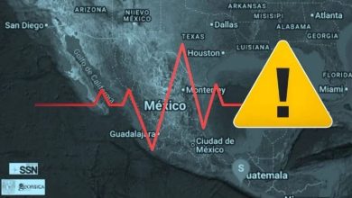 Imagen ilustrativa del sismo en México registrado al suroeste de Ometepec, Guerrero, el 4 de octubre