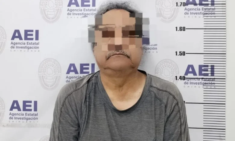 Detención de un hombre de 70 años en la colonia Chaveña de Ciudad Juárez por una orden judicial