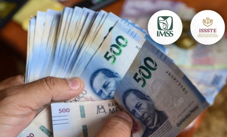 Calendario y tarjeta bancaria para representar el pago de pensión IMSS e ISSSTE y el aguinaldo de noviembre de 2026