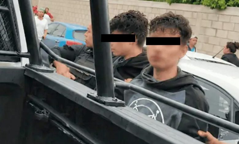 Operativo de seguridad en la Secundaria 13 de Torreón después del ataque registrado en el plantel